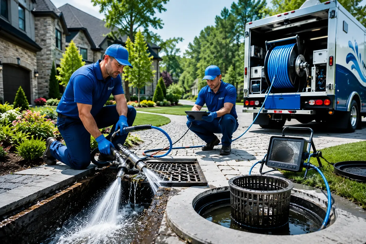 Local outdoor drain cleaning professionals in East Boothbay, ME